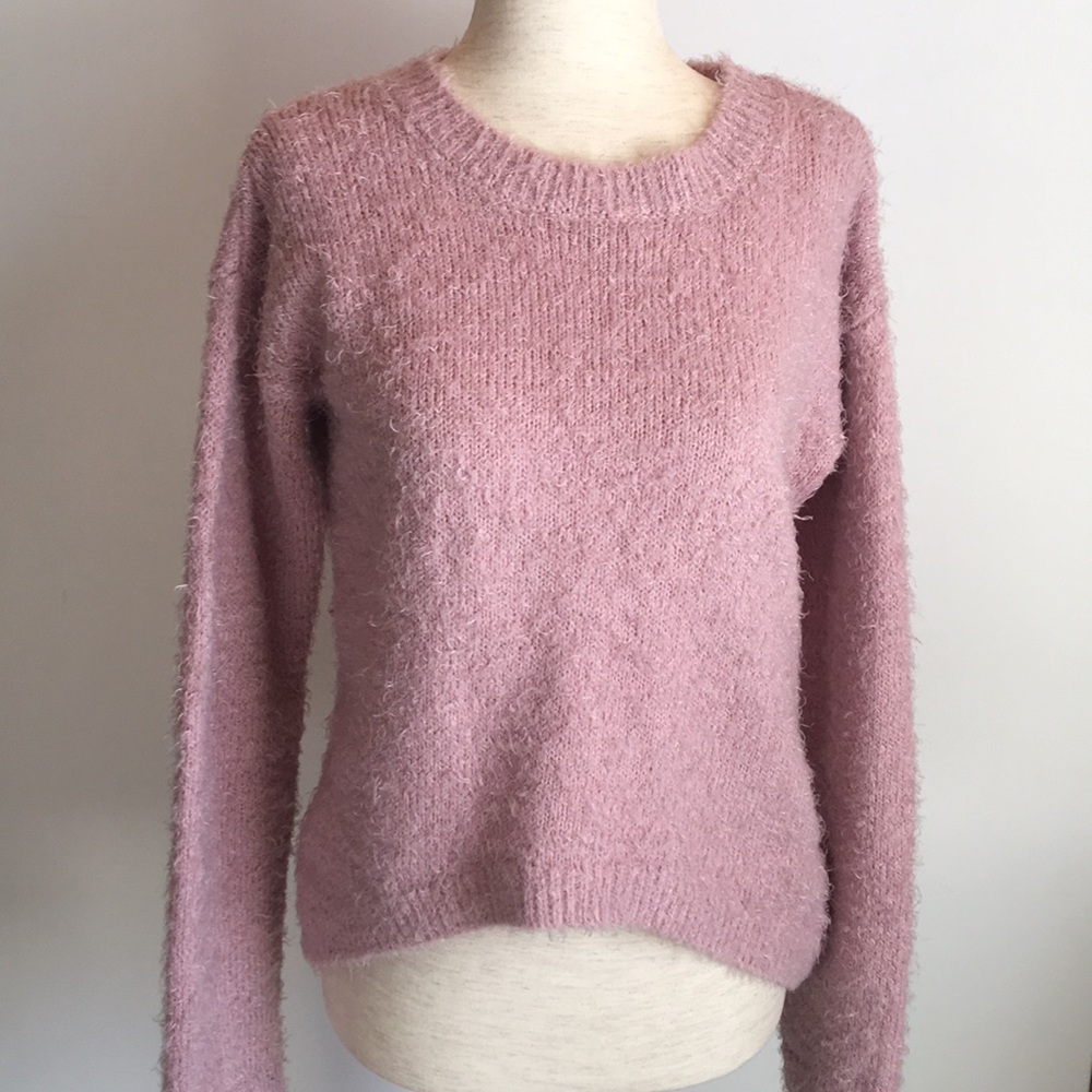 Eyelash sweater size Med
